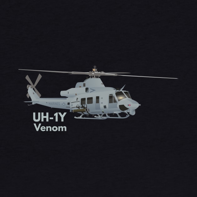 UH-1Y Venom Helicopter by NorseTech